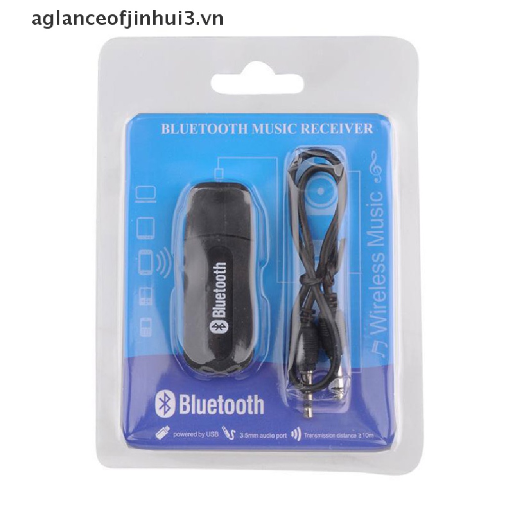 Thiết Bị Nhận Tín Hiệu Bluetooth Không Dây Jack 3.5mm