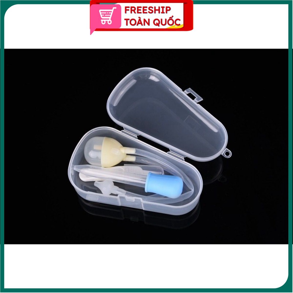PVN31826 Bộ dụng cụ hút mũi bằng tay kèm gắp rỉ mũi và ống bón sữa cho bé T2 .