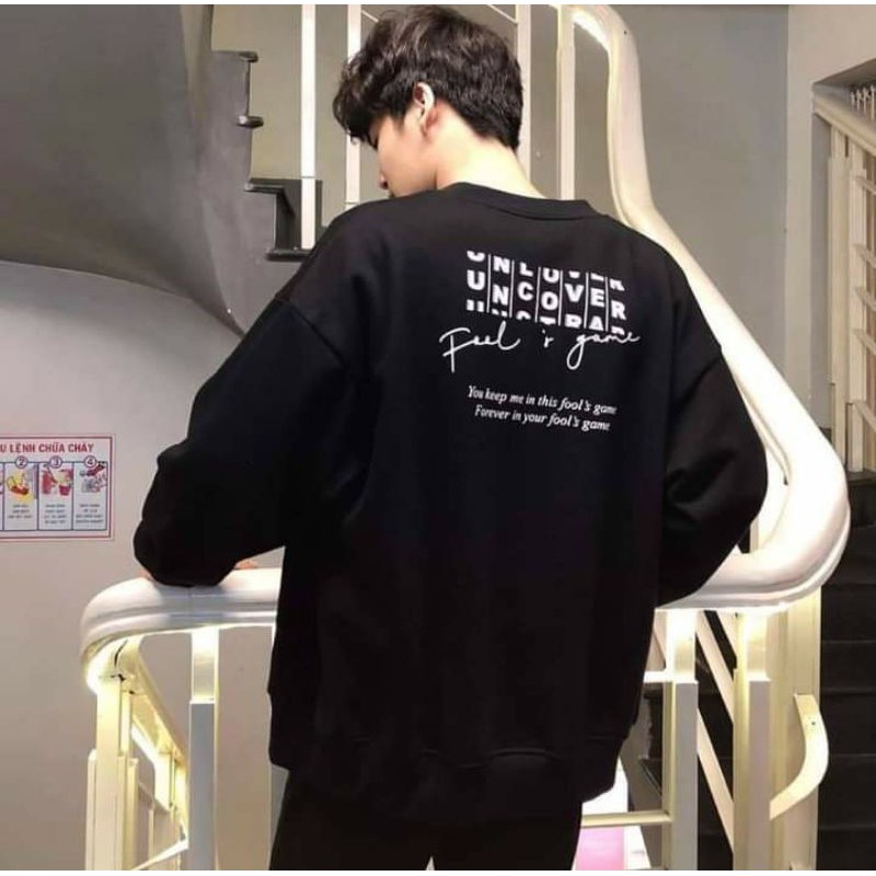 [RẺ VÔ ĐỊCH Áo Khoác Fool’s Game Uncover Sici Unisex (Áo Khoác Nỉ Nữ)