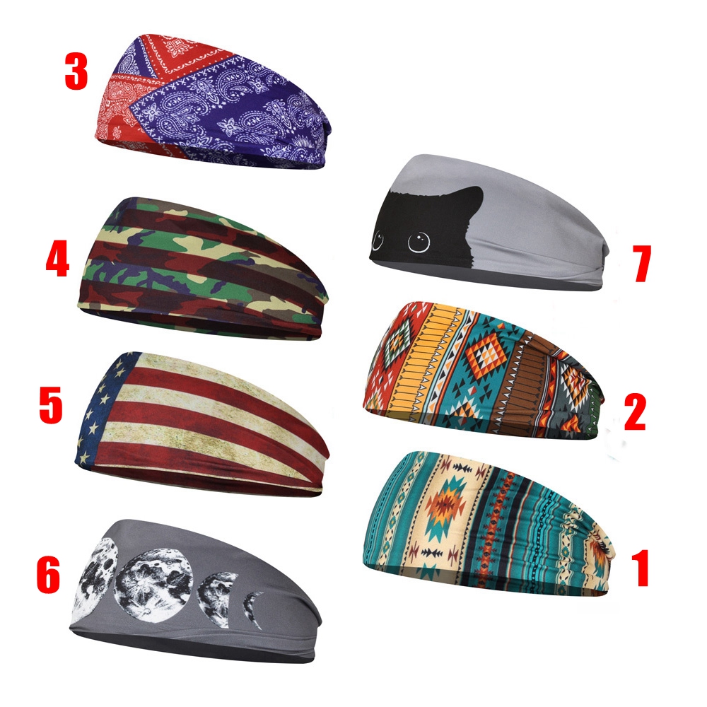 Băng Đô Thể Thao Đàn Hồi Chống Trượt Thời Trang