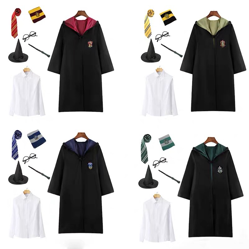 Bộ Đồ Hóa Trang Harry Potter Cho Người Lớn Và Trẻ Em Hóa Trang Halloween Glenfendo