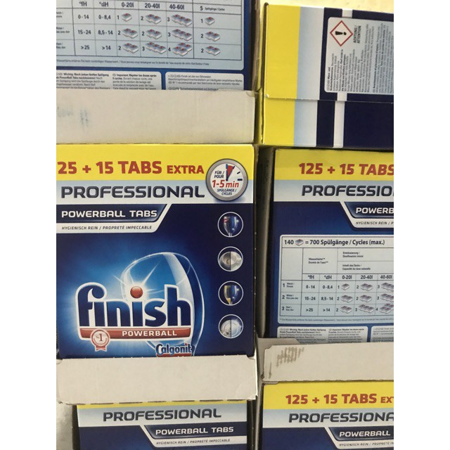 Combo 90 viên rửa bát finish All in 1 + Nước vệ sinh máy rửa bát - HANOIMART