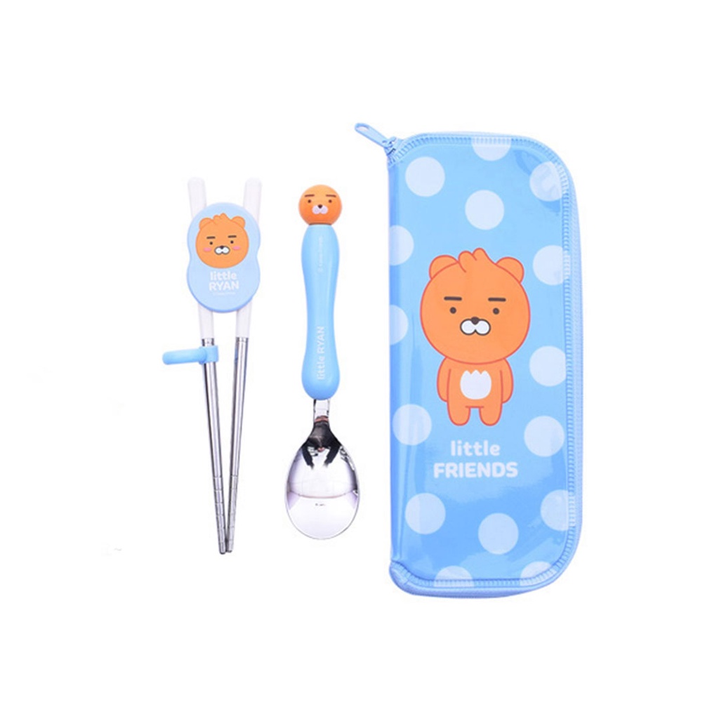 Set Thìa Đũa Cho Bé Kakao Friends Little Ryan