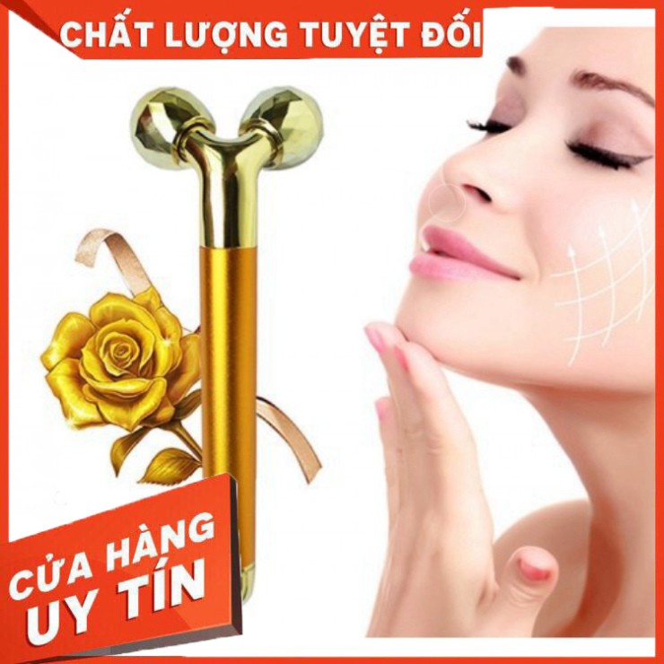 Máy Massage Nâng Cơ Mặt Và Tạo Cằm V line 3D Dùng Pin