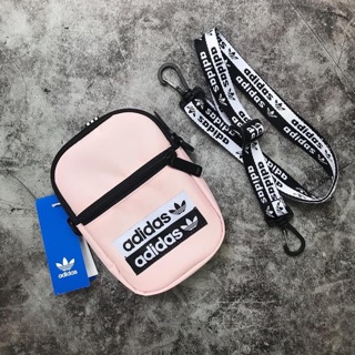 Túi chéo Adidas hồng[full tag code]