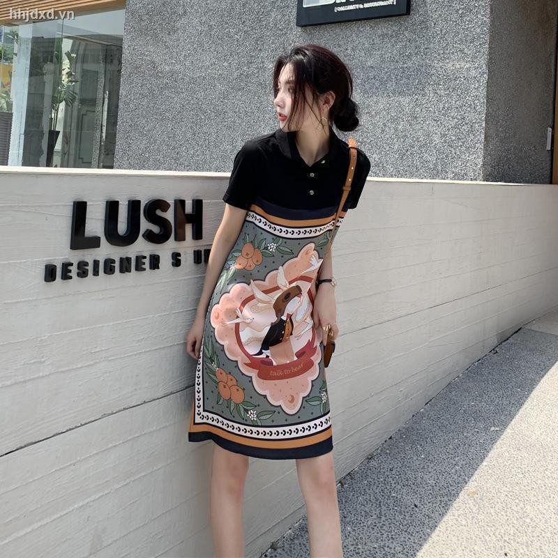 Đầm Polo Ngắn Tay In Họa Tiết Hoạt Hình Xinh Xắn Dành Cho Nữ 2020 | BigBuy360 - bigbuy360.vn