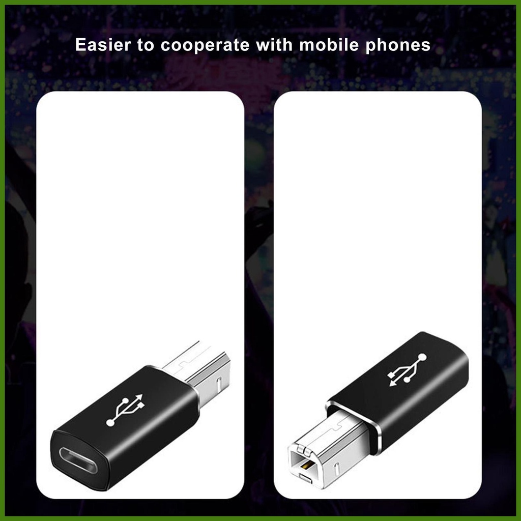 Cáp Chuyển Đổi USB Type C Cái Sang USB B Đực Tốc Độ Cao Cho Điều Khiển DJ rdavn rdavn