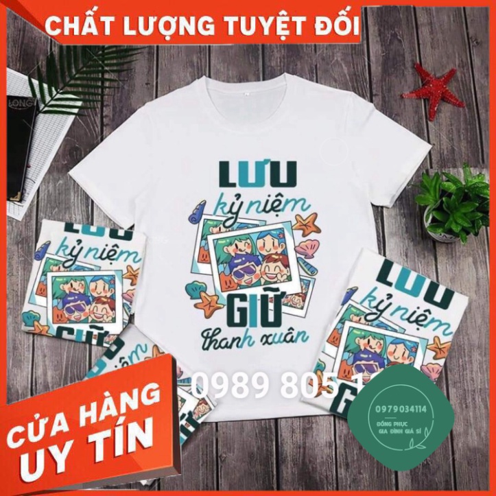 Áo thun giá sỉ ÁO PHÔNG DU LỊCH BIỂN NHÓM VÀ GIA ĐÌNH GIÁ XƯỞNG SẢN XUẤT