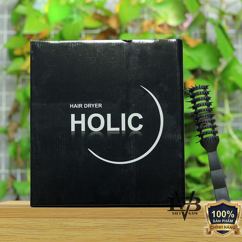Máy sấy tóc cao cấp Holic 2700W + công suất thực cực mạnh + tặng kèm lược sấy chaoba