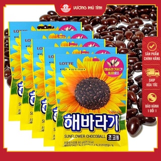 Socola Bọc Hướng Dương Lotte Hàn Quốc đồ ăn vặt Hà Nội | Vương Phủ Tỉnh