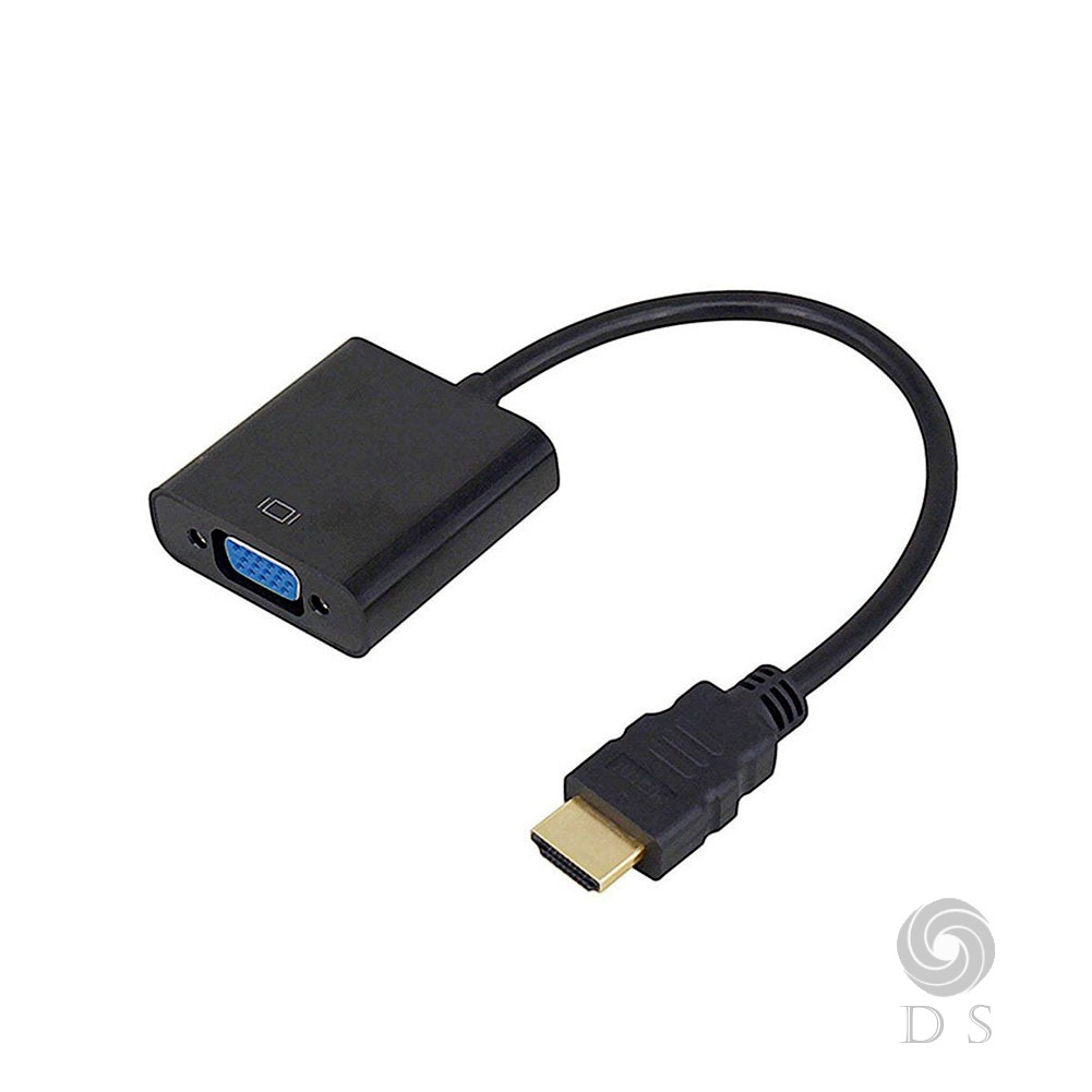 Bộ Chuyển Đổi 1080P Hdmi Sang Vga Kèm Dây Cáp Âm Thanh Cho Hdtv Pc | BigBuy360 - bigbuy360.vn