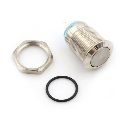 Công tắc inox chống nước 12mm không đèn