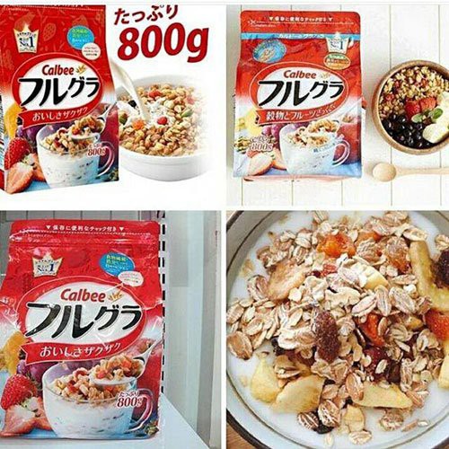 Ngũ Cốc Calbee Nhật Bản Gói 800G | Nội Địa Nhật | BigBuy360 - bigbuy360.vn