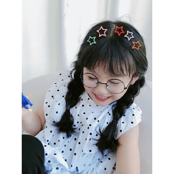 Hot trend | Set 7 kẹp bấm ngôi sao cực dễ thương cho bé