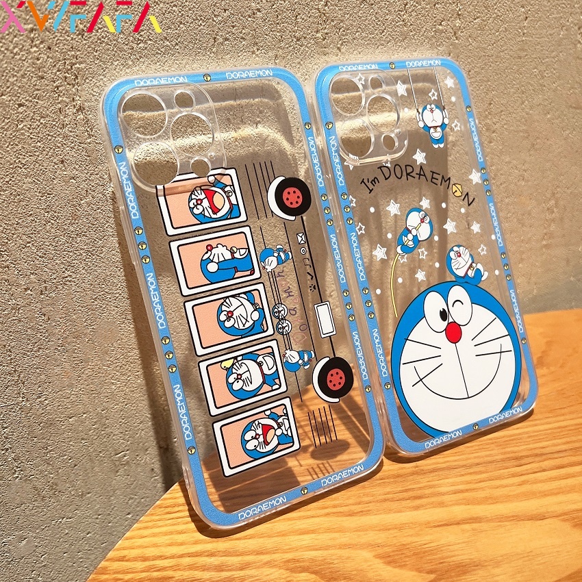 Ốp Điện Thoại TPU Dẻo In Hình Doremon Oppo Reno 6 Reno6 Lite 6Z Reno 5 Pro 5K 5F 5Z A15 A15S A35 Find X5 X3 Lite X2 Neo