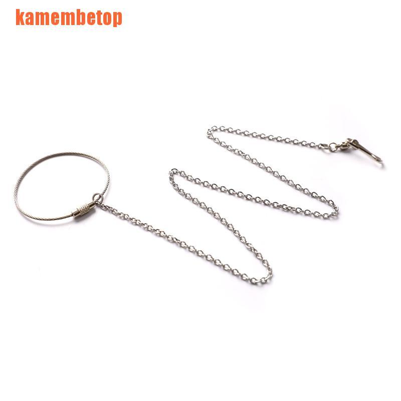 Lắc Chân Dạng Xích Bằng Thép Không Gỉ Cho Chim Vẹt Đứng