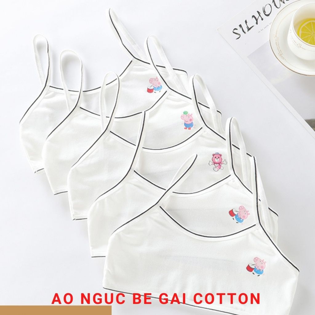 Áo ngực bé gái chất Cotton từ 8-12 tuổi