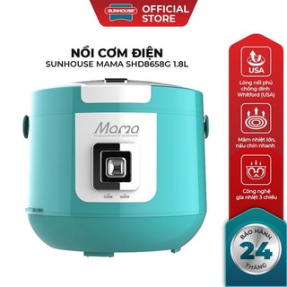 Nồi cơm điện 1.8l sunhouse mama shd8658g hàng chính hãng 100%