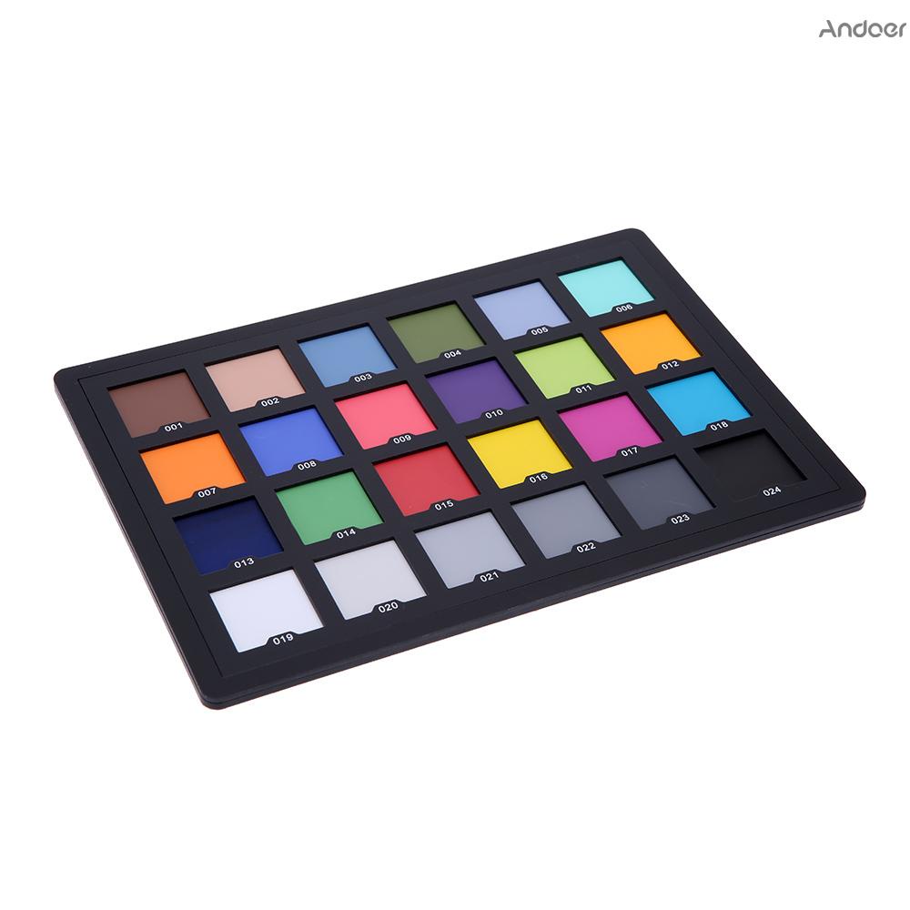 ✧   Professional 24 Color Card Test for Superior Digital Color Correction