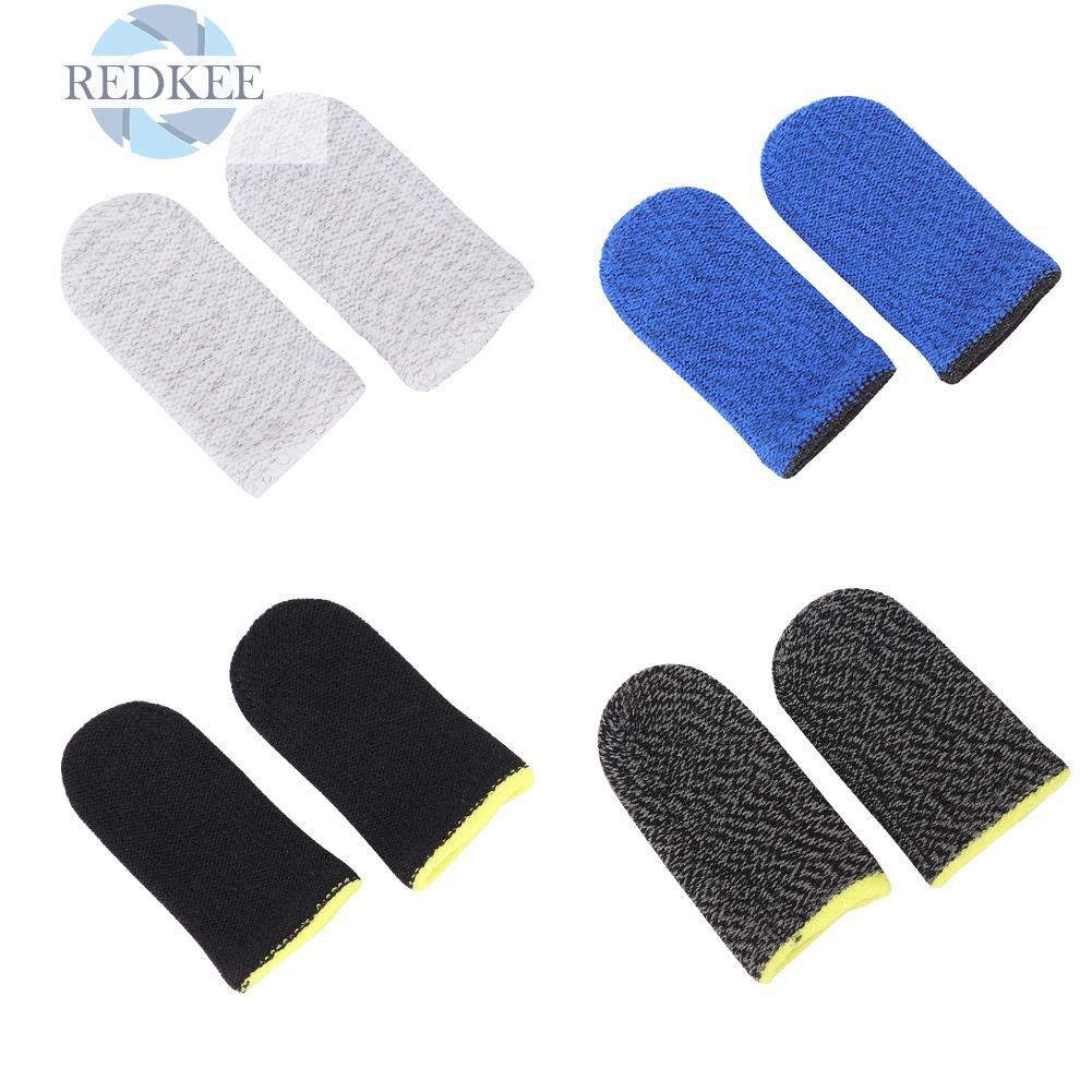 Bộ 2 Vỏ Bọc Ngón Tay Chơi Game Thoáng Khí Chống Mồ Hôi Tiện Dụng