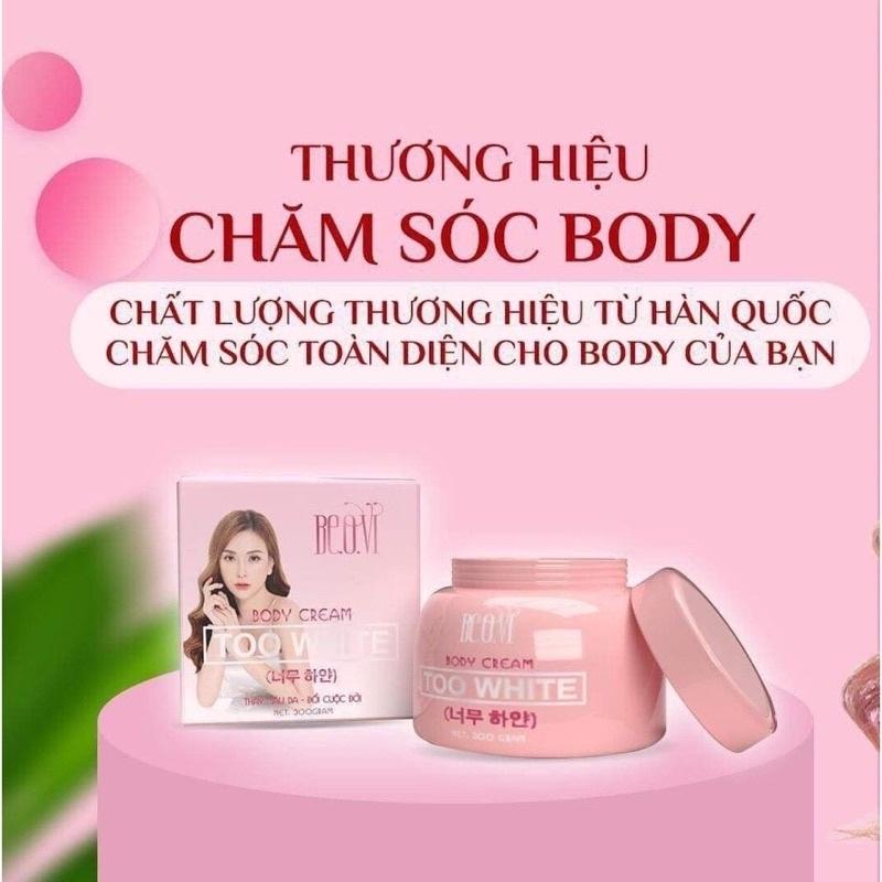 Kem Dưỡng Ẩm Da Tay Trắng Da Body Beovi Too White Chính Hãng Siêu Trắng Hồng Tự Nhiên