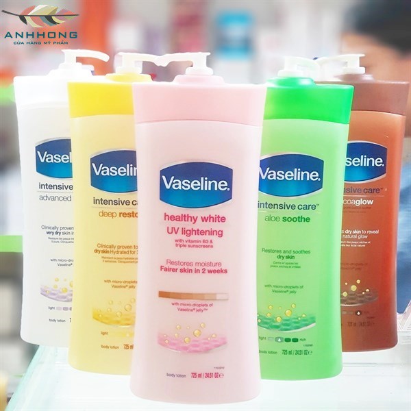 Mẫu mới Dưỡng Thể Vaseline 725ml