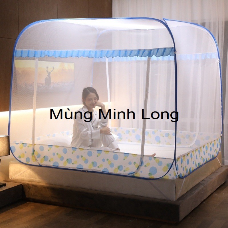 Mùng chụp tự bung 1m8 x 2m [FREESHIP] Màn chụp 1m8