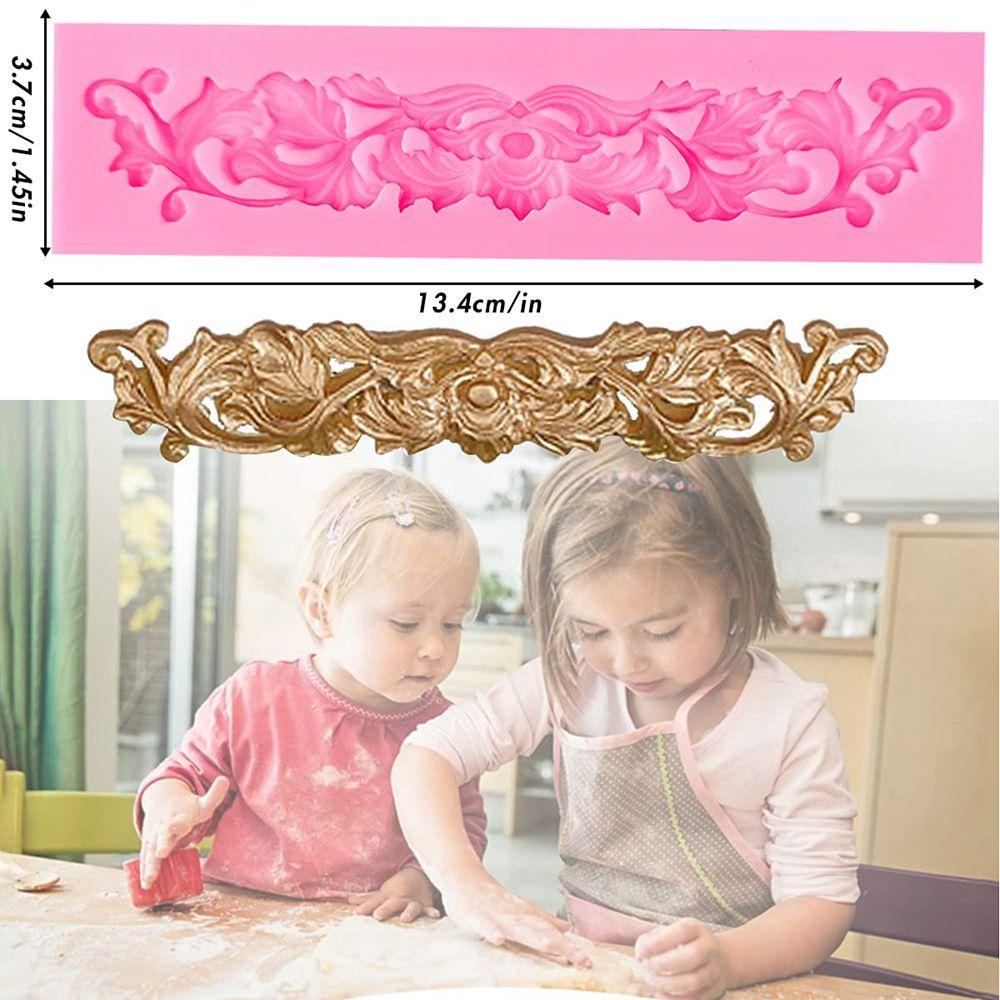 LLOYD Khuôn Silicone Tạo Hình Trang Trí Bánh Kem Hình Bông Hoa