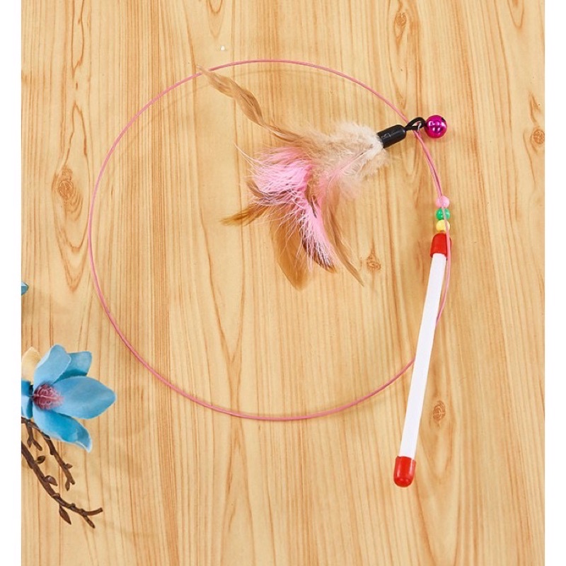 Cần câu đồ chơi cho mèo