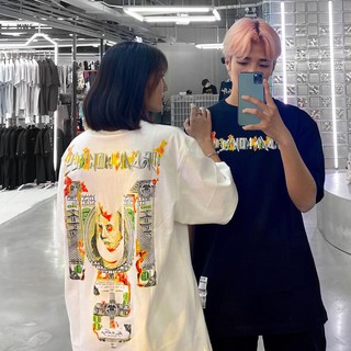 ÁO THUN [ URBAN MONKEY ] DOLLAR - TRẮNG