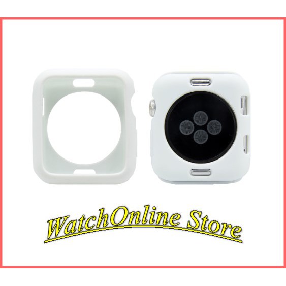 Ốp màu silicon mềm cho đồng hồ Apple Watch