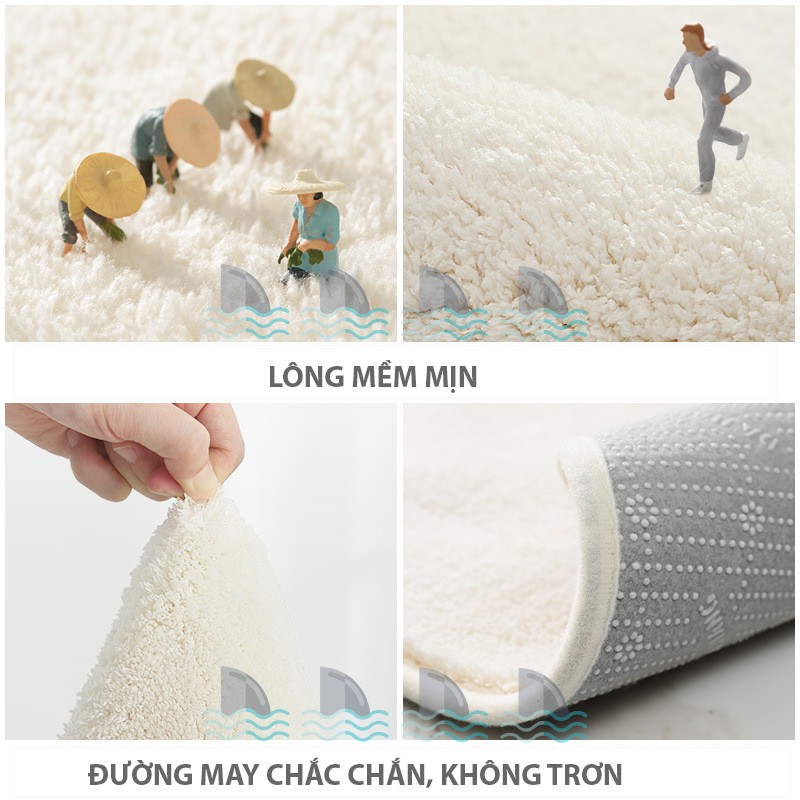 THẢM phòng ngủ/ Thảm chùi chân lau chân dài trang trí mẫu dễ thương cao cấp