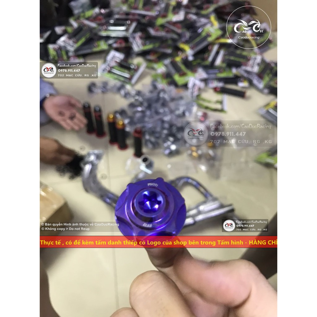 ốc nắp nhớt GR5 lắp mọi loại xe