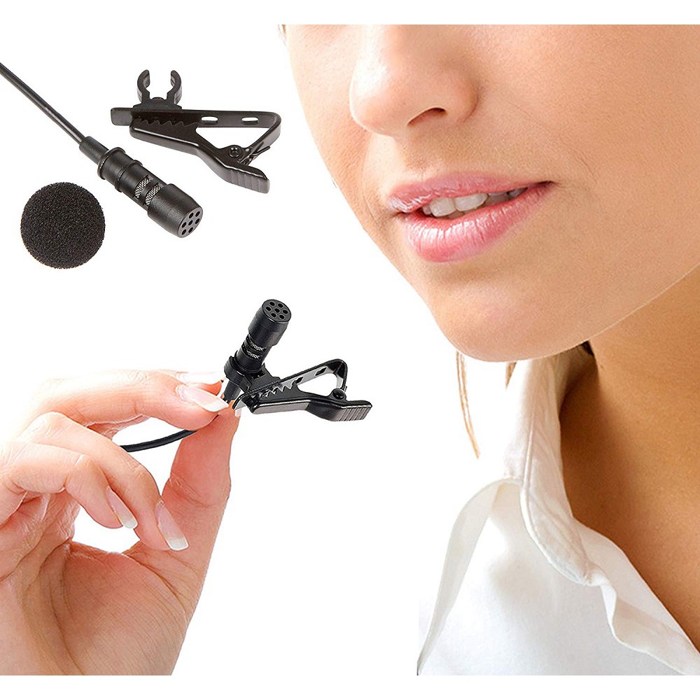 Micro ghi âm gài áo cho điện thoại và máy tính bảng - Microphone mini MN1