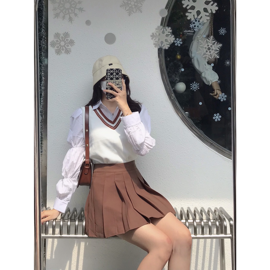 CHÂN VÁY XẾP LY 3 MÀU