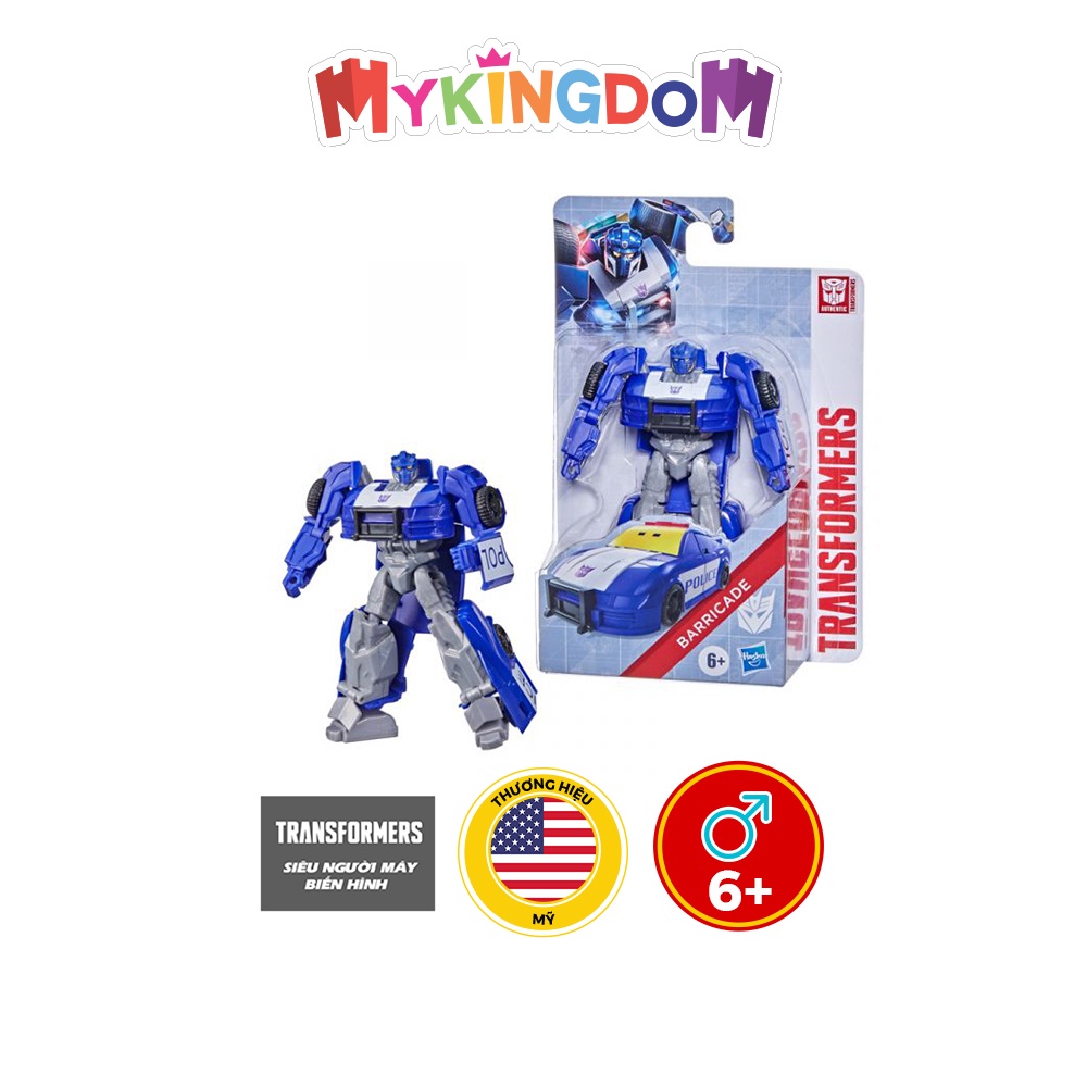 Đồ Chơi HASBRO TRANSFORMERS Mô Hình Barricade Nguyên Bản 4.5 Inch F0524/E0618