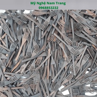 Nĩa gỗ mun 16cm