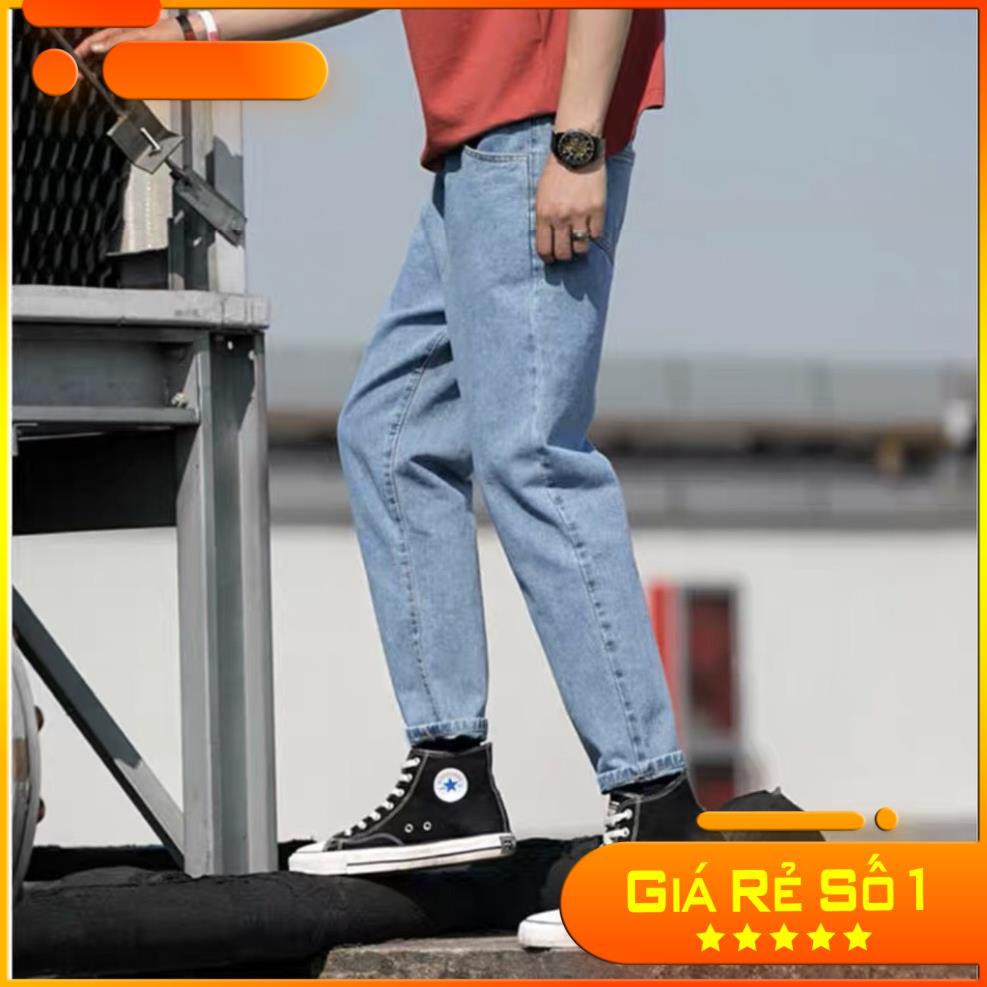 [ Baggy Style ] quần jean nam baggy trơn dáng suông rộng TR01 tại Thế Giới Quần Jeans Nam