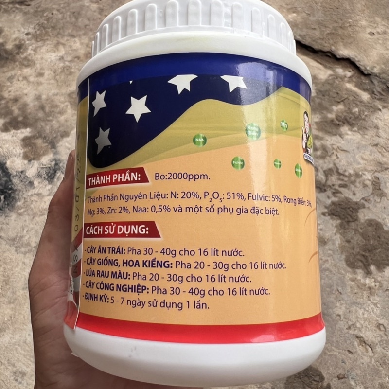 Phân bón roots 10 usa kích rễ cực mạnh giải độc hữu cơ bung chồi xanh cây