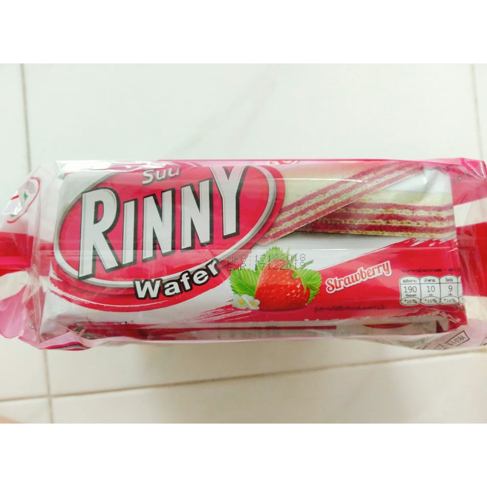 BÁNH XỐP RINNY THÁI LAN (DÂU, SOCOLA, BƠ, SỮA)