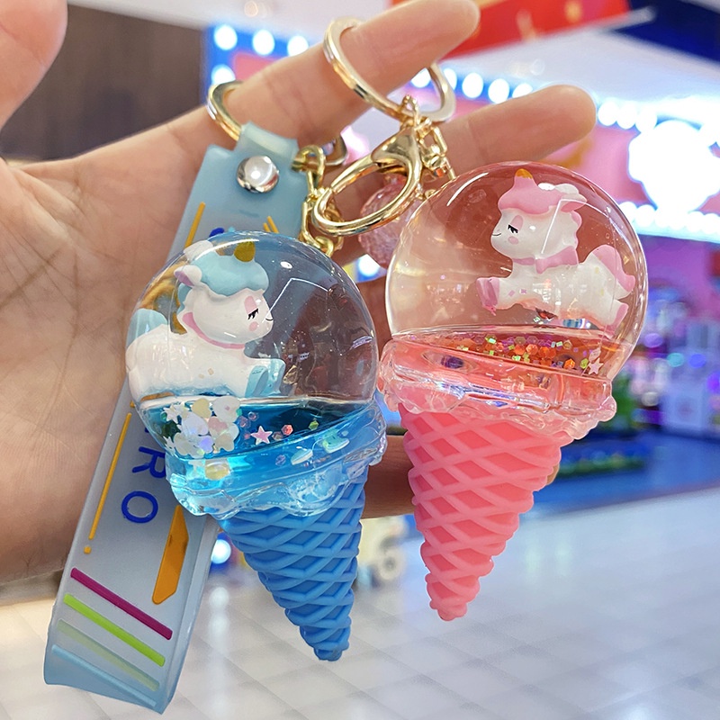 Hoạt Hình Quả Cầu Pha Lê Hình Cây Kem