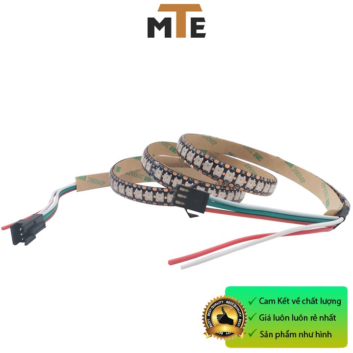 Dây led đổi màu RGB WS2812B 5V 144 Led 1 mét