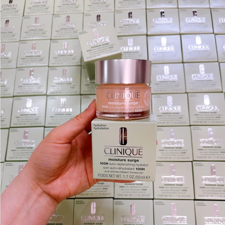 Kem Dưỡng Siêu Cấp Ẩm, Cấp Nước Clinique Moisture Surge 100H Auto-Replenishing Hydrator 50ml