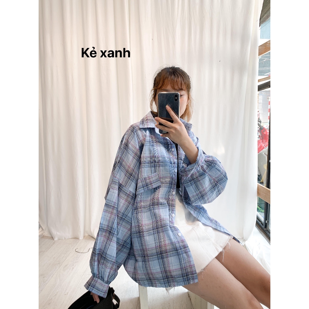 Áo sơ mi tay phồng ( đèn lồng - ảnh thật mẫu mặc) | BigBuy360 - bigbuy360.vn