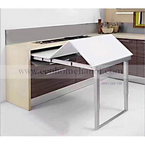 RAY TRƯỢT BÀN MỞ RỘNG XẾP GỌN CÓ CHÂN GẬP- HÀNG LOẠI 1