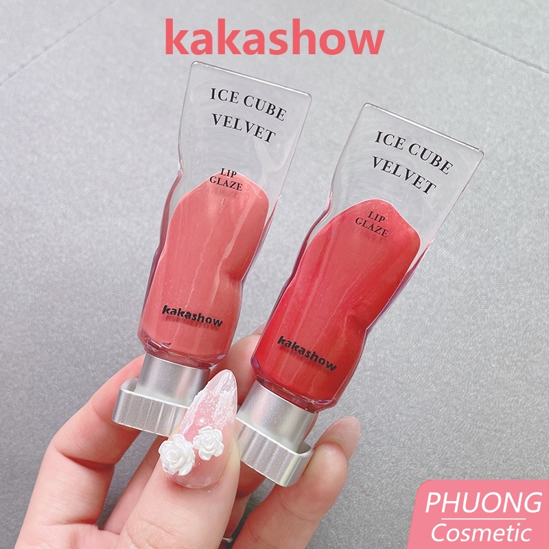 Son Kem Lì KAKASHOW Ice Cube Velvet Lip Glaze