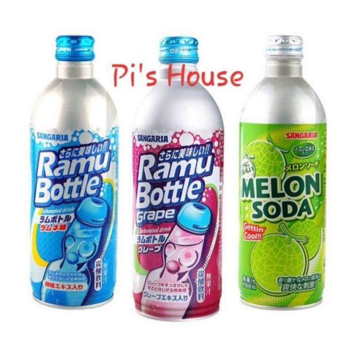 🍈 Nước giải khát soda Sangaria Nhật 600ml (3 vị) | BigBuy360 - bigbuy360.vn