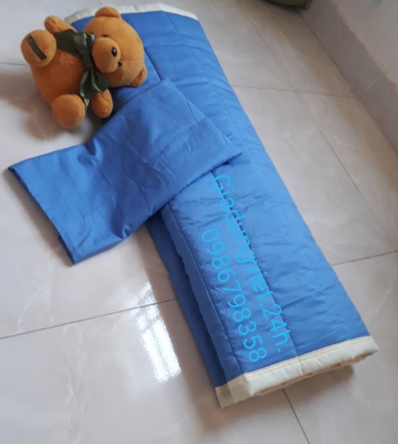 Nệm ngủ văn phòng/ nệm ký túc xá (Bộ nệm + Gối+túi size 90cm×180cm)