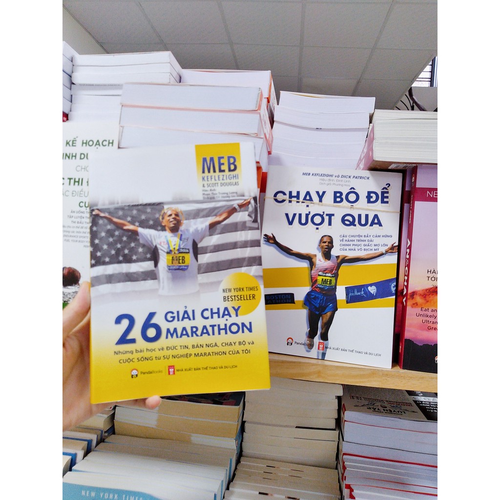 Sách - 26 giải chạy marathon - PANDABOOKS - Chạy để chiến thắng