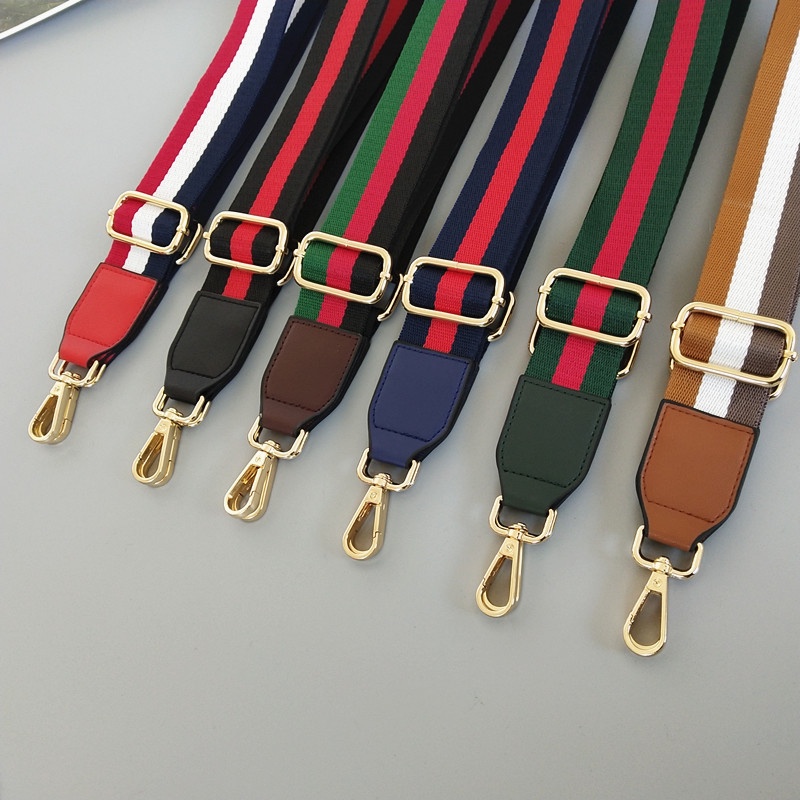 Dây đeo túi có thể điều chỉnh sọc, thay thế dây đeo túi rộng / dài / dày 3,8CM, cho túi đeo và túi đeo vai